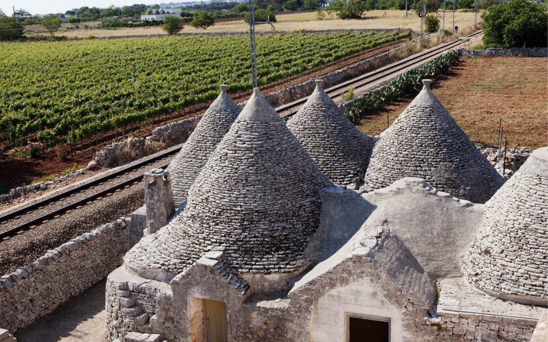 Wine tasting in a trulli winery
