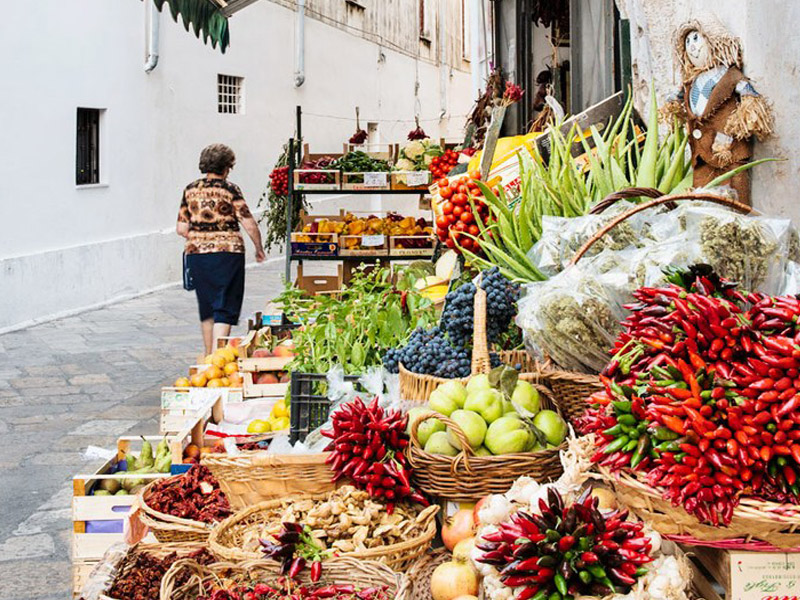 Food street market
